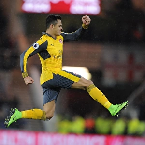Alexis Sanchez's Goal: Middlesbrough vs. Arsenal, Premier League 2016-17