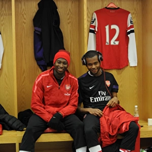 Alfred Mugabo and Zak Ansah (Arsenal). Arsenal U19 1: 0 CSKA Moscow U19. NextGen Series