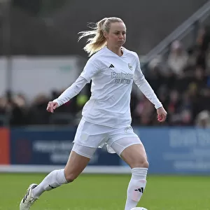 Amanda Ilestedt in Action: Arsenal Women vs. Watford Women FA Cup Fourth Round