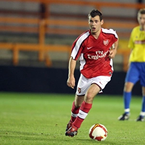 Amaury Bischoff Shines in Arsenal's 3:2 Win Over Stoke City Reserves, Barclays Premier Reserve League South, Underhill, Barnet, 6/10/08