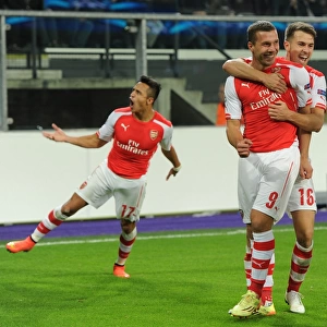 Anderlecht vs. Arsenal: Podolski Scores Double as Gunners Triumph in Champions League Clash (October 2014)