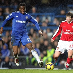 Andrey Arshavin (Arsenal) Jon Mikel Obi (Chelsea). Chelsea 2: 0 Arsenal