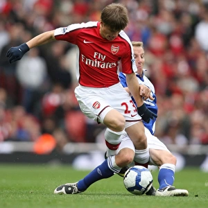 Andrey Arshavin (Arsenal) Lee Bowyer (Birmingham)