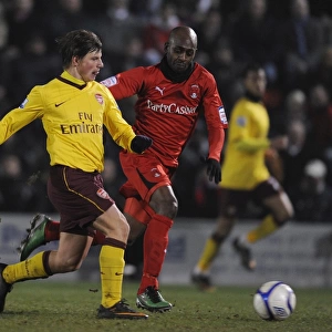 Andrey Arshavin (Arsenal) Terrell Forbes (Orient). Leyton Orient 1: 1 Arsenal