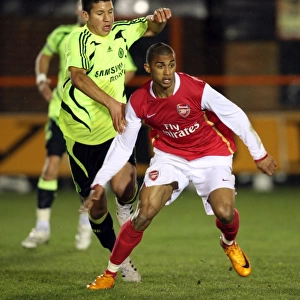 Armand Traore in Action: Arsenal vs. Chelsea Reserves - Barclays Premier Reserve League Stalemate, Underhill, Barnet, 25/3/08