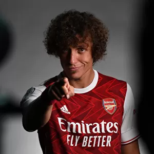 Arsenal 2020-21: David Luiz at Team Photocall