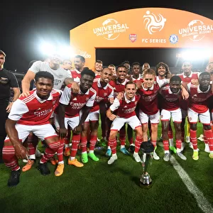 Arsenal Celebrate Victory Over Chelsea in Florida Cup 2022-23