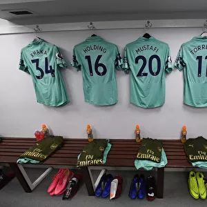 Arsenal Changing Room: Gearing Up for Crystal Palace Showdown (2018-19)