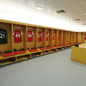 Arsenal Dressing Room: Pre-Match Focus at Emirates Stadium - Arsenal vs Liverpool, Premier League