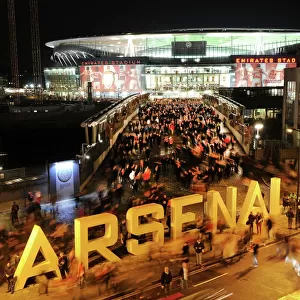 Season 2012-13 Photographic Print Collection: Arsenal v Olympiacos 2012-13