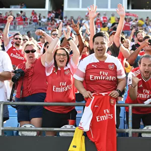 Arsenal Fans Gather in Charlotte for Arsenal vs. ACF Fiorentina at 2019 International Champions Cup
