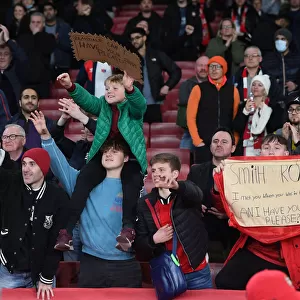 Arsenal Fans Roar at Emirates Stadium: Arsenal vs Aston Villa, Premier League 2021-22
