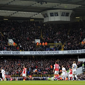Arsenal fans. Tottenham Hotspur 2: 1 Arsenal. Barclays Premier League. White Hart Lane, 3 / 3 / 13