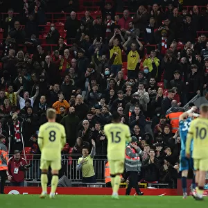 Arsenal Fans Unite: Liverpool vs Arsenal, Premier League 2021-22