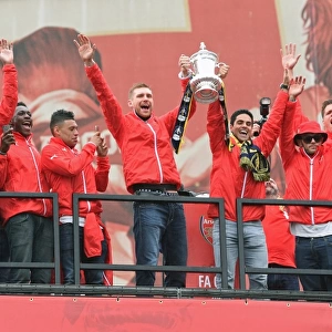 Arsenal FC: 2014-15 FA Cup Victory Parade - Celebrating Our Triumph
