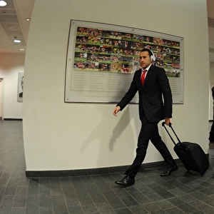 Arsenal FC: David Ospina Heads to the Changing Room Before Arsenal v Hull City FA Cup Match, 2015