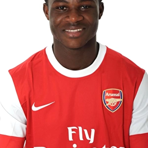 Arsenal FC: Emmanuel Frimpong at 1st Team Photocall and Membersday, Emirates Stadium (August 2010)