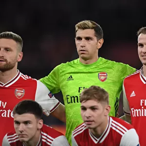 Arsenal FC: Pre-Match Huddle vs Vitoria Guimaraes, UEFA Europa League 2019-20
