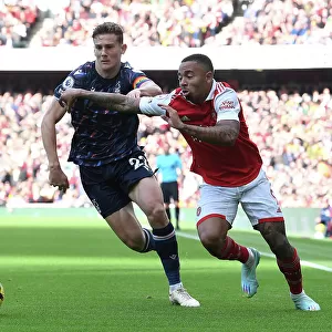 Arsenal 2022-23 Photographic Print Collection: Arsenal v Nottingham Forest 2022-23