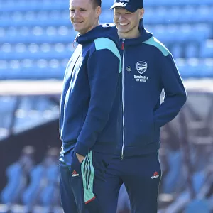 Arsenal Goalkeepers Leno and Ramsdale Gear Up for Aston Villa Showdown at Villa Park