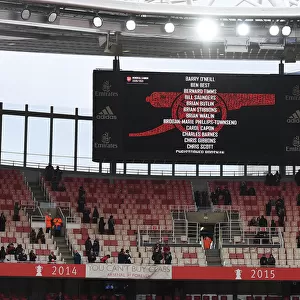 Arsenal Honors Fallen Supporters: A Tribute at Emirates Stadium