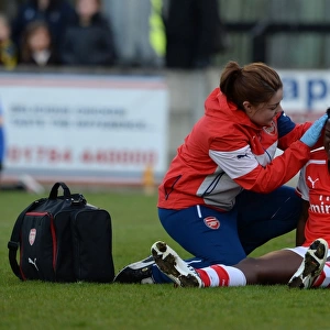 Arsenal Ladies vs. Chelsea Ladies: Chioma Obogagu Receives Medical Attention