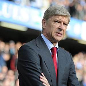 Arsenal manager Arsene Wenger. Chelsea 2: 0 Arsenal, Barclays Premier League