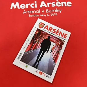 Arsenal Matchday Programme: Arsenal vs. Burnley (Premier League, 2017-18)