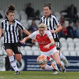 Arsenal and Notts County Ladies Fight for FA Cup Quarterfinals Victory: A Dramatic Penalty Shootout at Meadow Park