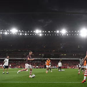 Arsenal Players Gear Up for Carabao Cup Showdown against AFC Wimbledon