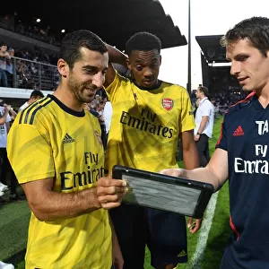 Arsenal Players Mkhitaryan and Willock Review Match Stats (Angers Friendly 2019)