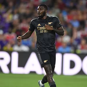 Arsenal Takes on Orlando City SC: Ainsley Maitland-Niles in Action