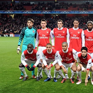 The Arsenal team. Arsenal 3: 1 Partizan Belgrade, UEFA Champions League