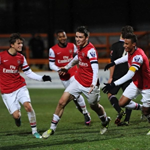 Arsenal U19 Trio: Toral, Angha, Olsson Celebrate Goals Against Athletico Bilbao in NextGen Series