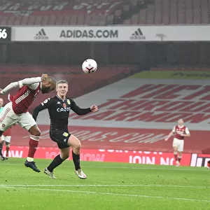 Arsenal vs Aston Villa: Lacazette Heads in Empty Emirates Stadium, Premier League 2020-21