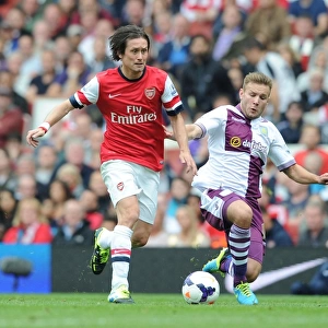 Arsenal vs. Aston Villa: Rosicky vs. Weimann - Premier League Clash, 2013