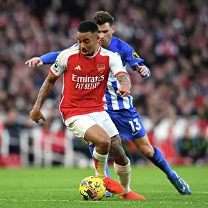 Arsenal vs Brighton: Gabriel Jesus Clash in Premier League Showdown (2023-24)