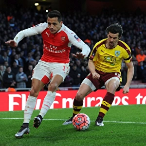 Arsenal vs Burnley: FA Cup Clash - Alexis Sanchez vs Joey Barton Brawl