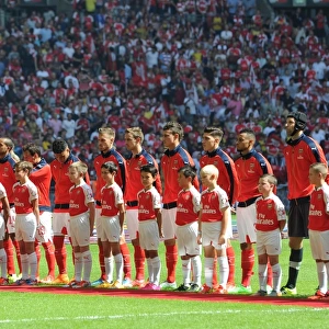 Arsenal vs. Chelsea - Community Shield 2015: Unified Team Line-Up
