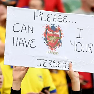 Arsenal vs. Chelsea: Passionate Arsenal Fan at the International Champions Cup 2018 in Dublin