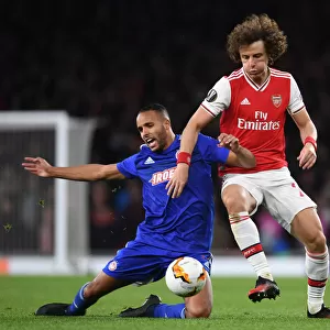 Arsenal vs Olympiacos Showdown: David Luiz vs Youssef El Arabi - Europa League Battle