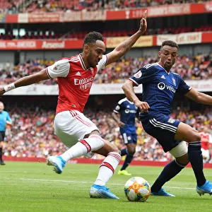 Arsenal vs. Olympique Lyonnais: Aubameyang Faces Marcal in Emirates Cup Clash (2019)