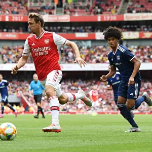 Arsenal vs. Olympique Lyonnais: Monreal Breaks Past Fofana at Emirates Cup, 2019