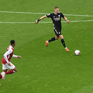 Arsenal vs Sheffield United: Bernd Leno in Action at Emirates Stadium (2020-21)