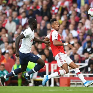 Arsenal vs. Tottenham: Aubameyang vs. Sanchez - Premier League Rivalry Clash (2019-20): A Star-Studded Battle at Emirates Stadium