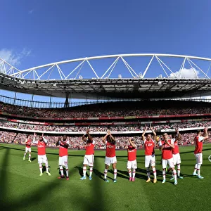 Arsenal 2019-20 Framed Print Collection: Arsenal v Tottenham Hotspur 2019-20