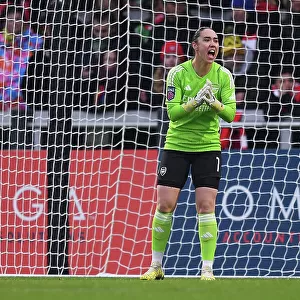 Arsenal vs West Ham United: Barclays Women's Super League Clash - Manuela Zinsberger's Reaction