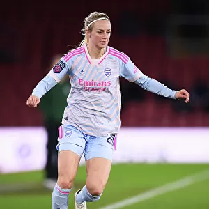 Arsenal Women Battle Southampton Women in Conti Cup Clash at St. Mary's Stadium (November 2023)