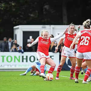 Arsenal Women Take the Lead: Frida Maanum Scores First Goal Against Manchester City in FA Women's Super League