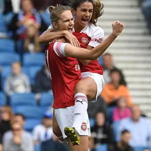 Arsenal Women: Miedema and van de Donk's Unstoppable Partnership - A Goal Celebration